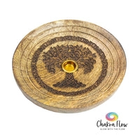 Wood Incense Holder - Tree of Life