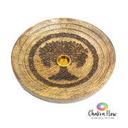 Wood Incense Holder - Tree of Life
