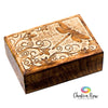 Wood Treasure Box - Dragonfly