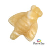 Yellow Calcite Bee Figurine