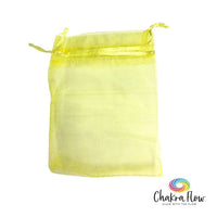 Yellow Organza Bag