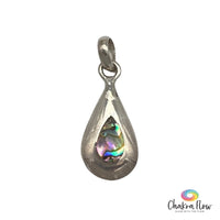 Abalone Shell Sterling Silver Pendant