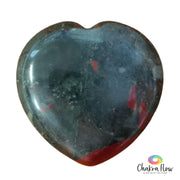 African Bloodstone Heart