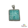 Amazonite Sterling Silver Pendant