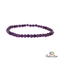 Amethyst Bracelet 4mm
