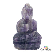 Amethyst Buddha 5"