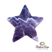 Chevron Amethyst Star