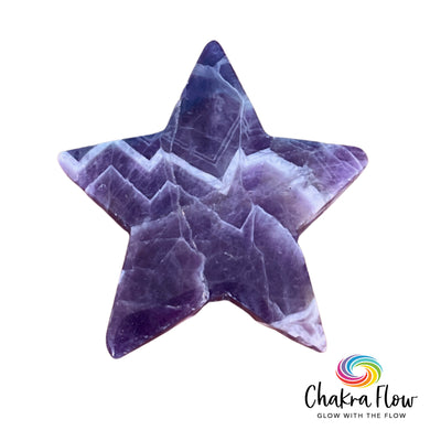 Chevron Amethyst Star