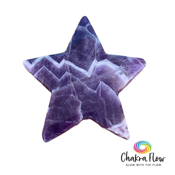 Chevron Amethyst Star