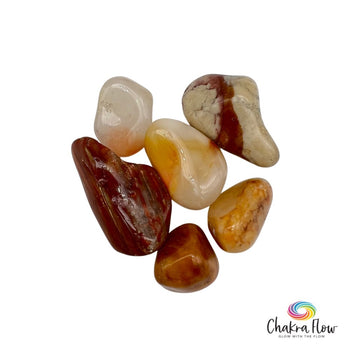 Amphibole Quartz Tumble