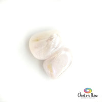 Angel Aura Rose Quartz Tumbled