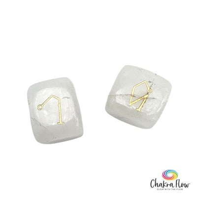 Archangel Sigil on Quartz Cube