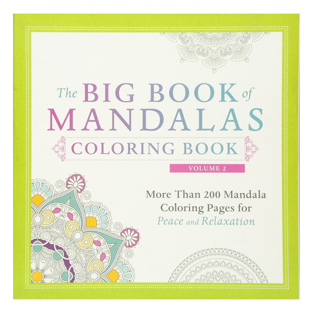 Big Book of Mandalas Coloring Book Volume 2