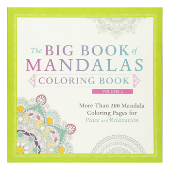 The Big Book of Mandalas Coloring Book Volume 2