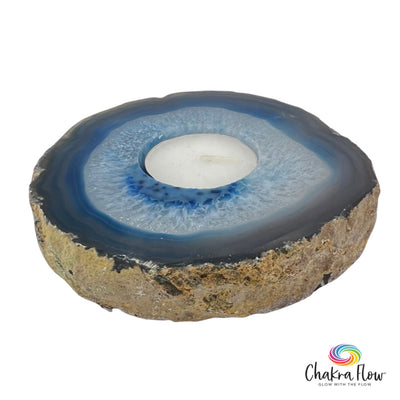 Agate Tea Light Holder