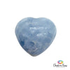 Blue Calcite Heart
