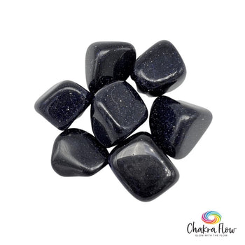 Blue Goldstone Tumble