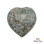 Blue Kyanite Heart Palm Stone