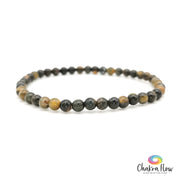 Blue Tiger's Eye Bracelet 4mm