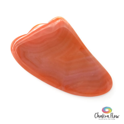 Banded Carnelian Gua Sha