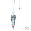 Chakra Clear Quartz Pendulum