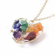 Chakra Heart Tree of Life Pendant