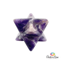 Chevron Amethyst Merkaba