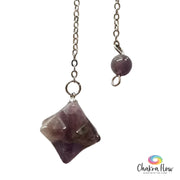 Amethyst Merkaba Pendulum