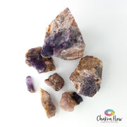 Chevron Amethyst, Raw