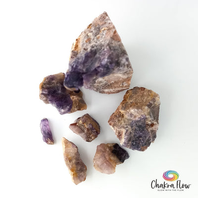 Chevron Amethyst, Raw