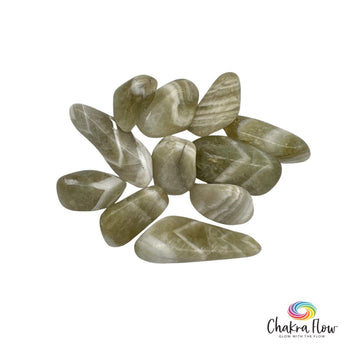 Chevron Prasiolite Tumble