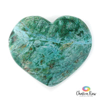 Chrysocolla Heart
