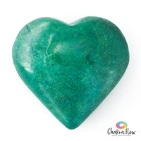 Chrysocolla Heart