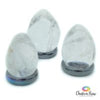 Clear Quartz Eggs