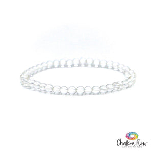 Clear Quartz Bracelet 4mm