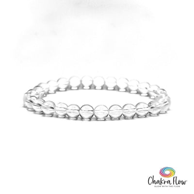 Clear Quartz Bracelet 6mm