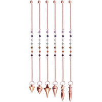 Copper Chakra Pendulums
