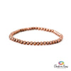Copper Hematite 4mm Bracelet