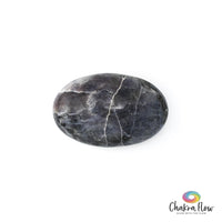 Iolite Palm Stone
