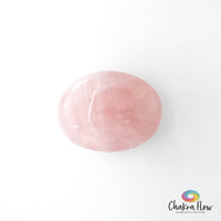 Rose Quartz Palm Stone
