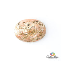 Pink Porcelain Jasper Palm Stone