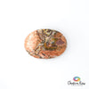 Pink Porcelain Jasper Palm Stone