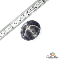 Iolite Palm Stone