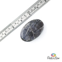 Iolite Palm Stone