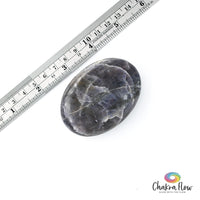 Iolite Palm Stone
