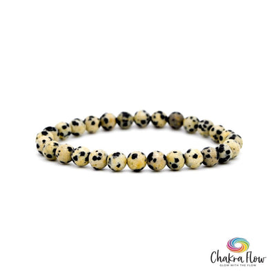 Dalmatian Jasper 6mm Bracelet