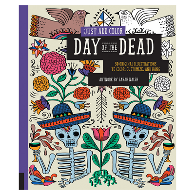 Day of the Dead Colouring Book