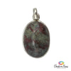 Dragon's Blood Sterling Silver Pendant
