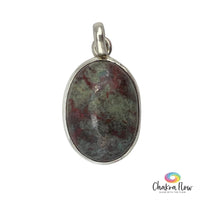 Dragon's Blood Sterling Silver Pendant