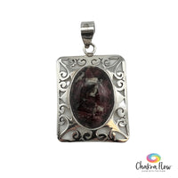 Eudialyte Sterling Silver Pendant